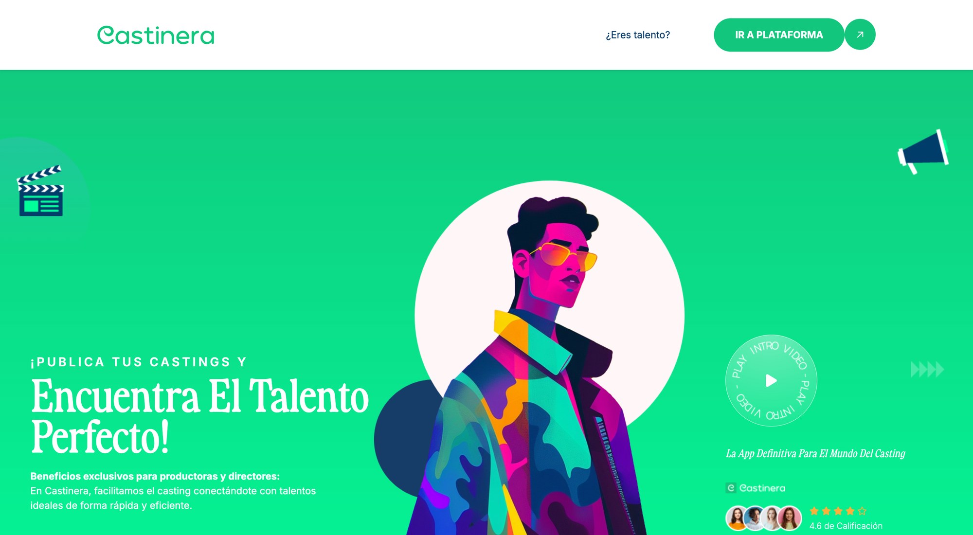 Castinera hoy: la plataforma pública del casting en México